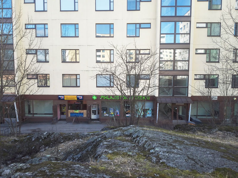liiketila pihlajisto myyd�n vuokrataan
